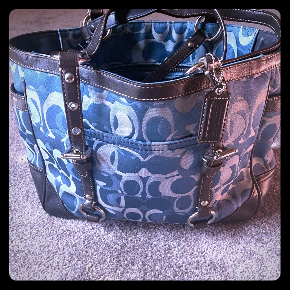 Large coach tote